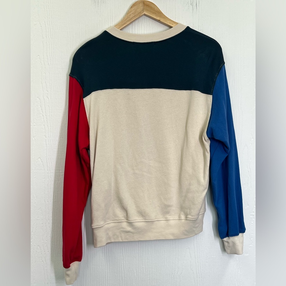 Free People -DayDreamer New York Athletic Dept Crewneck LongSleeve Sweatshirt XS - Picture 9 of 9